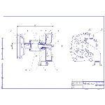 Чертеж водяной насос