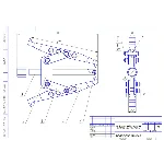 Чертеж Съемник подшипников