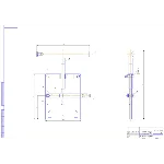 Чертеж Съемник шкива генератора Г130
