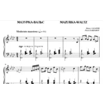 5с17 Мазурка-вальс, ПАВЕЛ ЗАХАРОВ / фортепиано