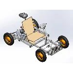 Карт, сборка в Solid Works (чертежи)