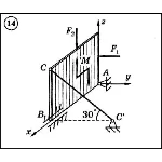 Решение задачи С5 вариант 14 (С5-14) - Диевский В.А.