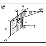 Решение задачи С5 вариант 20 (С5-20) - Диевский В.А.