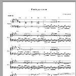 Разбуди меня Слава Басюль ноты для фортепиано