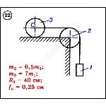 Решение задачи Д3 вариант 22 задание 1 - Диевский В.А.