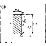 Решение задачи Д7 (задание 1) Вариант 10 Диевский В.А.