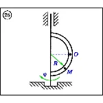 Решение задачи К4 вариант 25 (К4-25) - Диевский В.А.