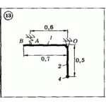Решение задачи Д7 (задание 2) Вариант 13 Диевский В.А.