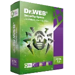 Dr.Web Security Space 1 Год 1 ПК 1моб +150дней REG FREE