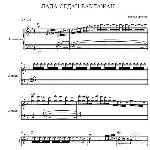 Лада-седан-баклажан Ноты для аккордеона , баяна