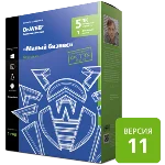 Dr.Web: 5 ПК + 1 файловый сервер + 5 Android на 1 год