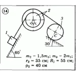 Решение задачи Д3 (задание 1) Вариант 14 Диевский В.А.
