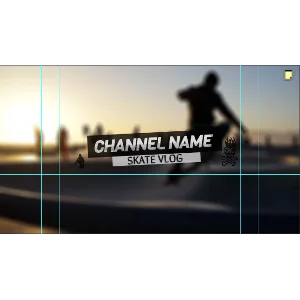 Skate Blog - баннер \ шапка для канала YouTube