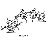 Решение задачи Д8 В81, решебник Тарг С.М. 1983 года