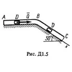 Решение задачи Д1 Вариант 53, решебник Тарг С.М. 1983