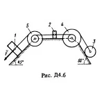 Задача Д4 Вариант 66, решебник термех С.М. Тарг 1983 г