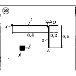 Решение задачи Д8 Вариант 20 Диевский В.А. Малышева ИА