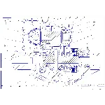 Чертеж Редуктор заднего моста автомобиля Урал