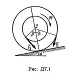 Решение Д7 В10, решебник по термеху Тарг С.М. 1982 г.