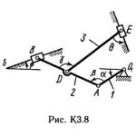 Решение К3-88 (Рисунок К3.8 условие 8 С.М. Тарг 1989 г)