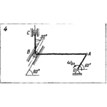 Задача К4 Вар. 04 термех из решебника Яблонский АА 1978
