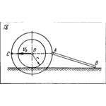 Задача К4 Вар. 13 термех из решебника Яблонский АА 1978