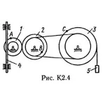 Решение К2 вар. 49, решебник теормех Тарг С.М. 1982 г.