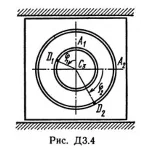 Решение Д3-49 (Рисунок Д3.4 условие 9 С.М. Тарг 1989 г)