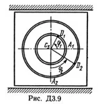 Решение Д3-94 (Рисунок Д3.9 условие 4 С.М. Тарг 1989 г)