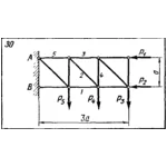 C3 Вариант 30 термех из решебника Яблонский А.А. 1978 г