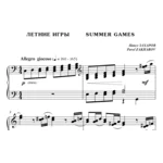 6с08 Летние игры, ПАВЕЛ ЗАХАРОВ / фортепиано