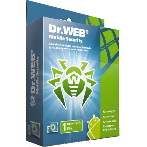 Dr.Web для Android 1 Год 1 утройство Region FREE