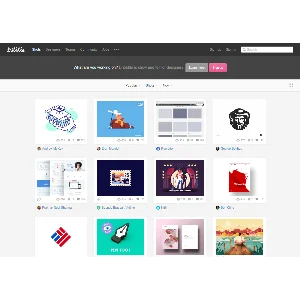 Инвайт (приглашение) на dribbble (Дриббл)