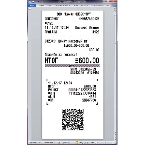 Шрифт ККМ ЭЛВЕС-ФР(ttf)