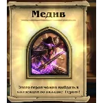 Hearthstone Medivh Медив + рубашка  region free
