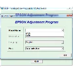 Adjustment program Epson L455, L456