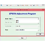 Adjustment program Epson L810, L850