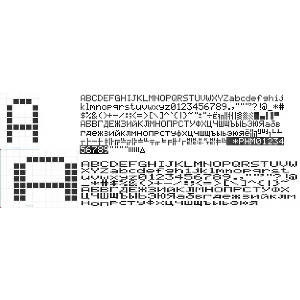 Шрифт ККМ КАСБИ-02, КАСБИ-03 (ttf)