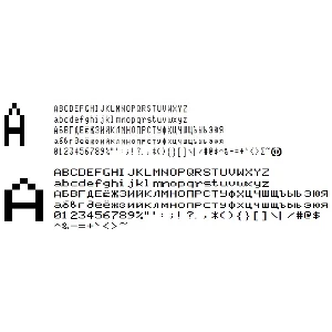 Шрифт ККМ МЕРКУРИЙ-112 (ttf)