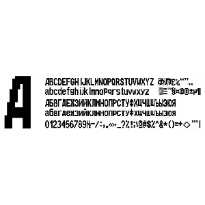 Шрифт ККМ ШТРИХ-ФР (ttf)