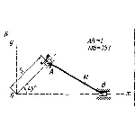 Задача К2 Вар. 06 термех из решебника Яблонский АА 1978