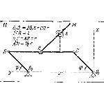 Задача К2 Вар. 11 термех из решебника Яблонский АА 1978