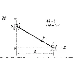Задача К2 Вар.22 термех из решебника Яблонский АА 1978