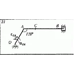 Решение К5 В21 термех из решебника Яблонский АА 1978 г