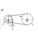 Задача К3 Вар. 13 термех из решебника Яблонский АА 1978