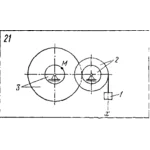 Задача К3 Вар. 21 термех из решебника Яблонский АА 1978