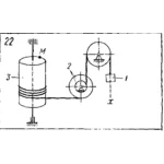Задача К3 Вар. 22 термех из решебника Яблонский АА 1978