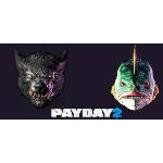 PAYDAY 2 Lycanwulf and The One Below Mask steam key💳0%
