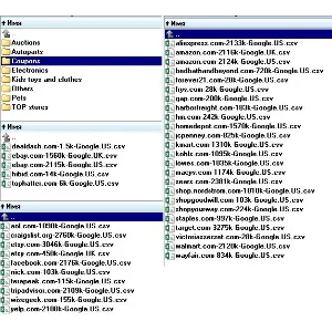 База ключевых слов ТОП-65 крупных USA магазинов (14 Gb)