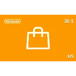 Подарочная карта Nintendo eShop 35 долл. US-регион